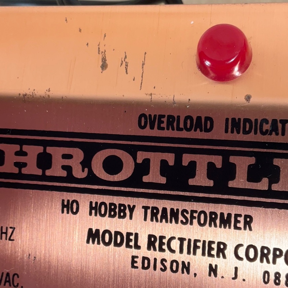 MRC Throttlepack #501 HO Train Control Train Transformer Model Railroad - Picture 4 of 16